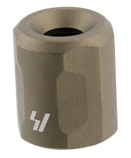 Strike BCTPFDE AR Platform Barrel Thread Protector 1/2"-28 tpi Flat Dark Earth Aluminum 223 Rem/5.56 NATO