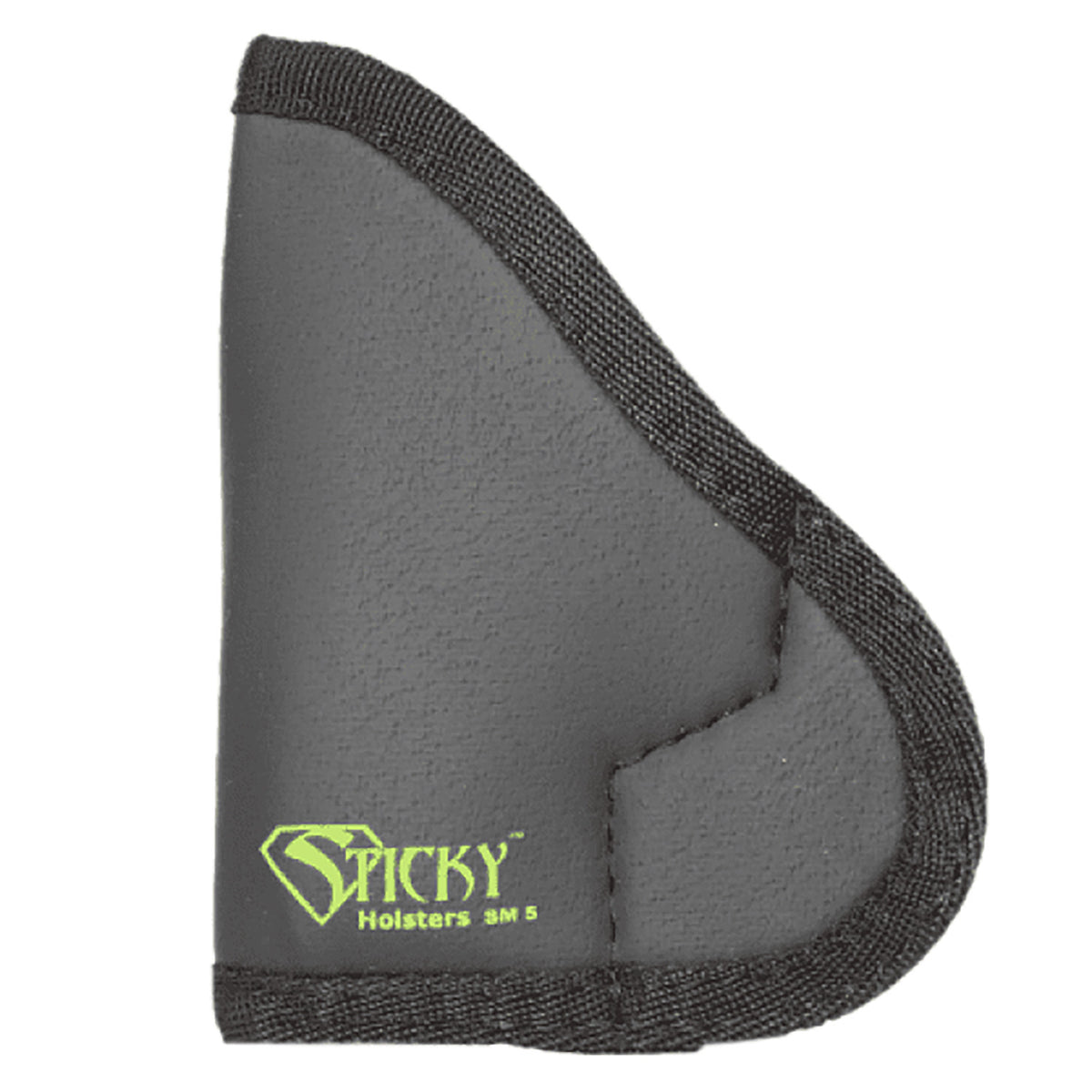 Sticky Holsters SM-5 IWB Size 5 Black Cordura Foam Holster Compatible with Sig P938 and Glock 42 Right Hand