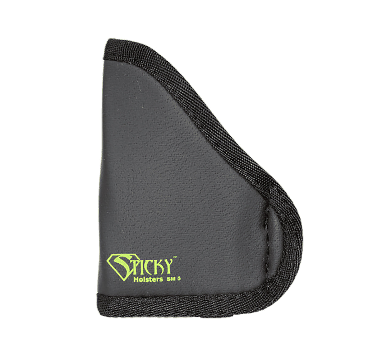Sticky Holsters SM-5 IWB Size 5 Black Cordura Foam Holster Fits Glock 42 with Laser Sig P938 with Laser Right Hand