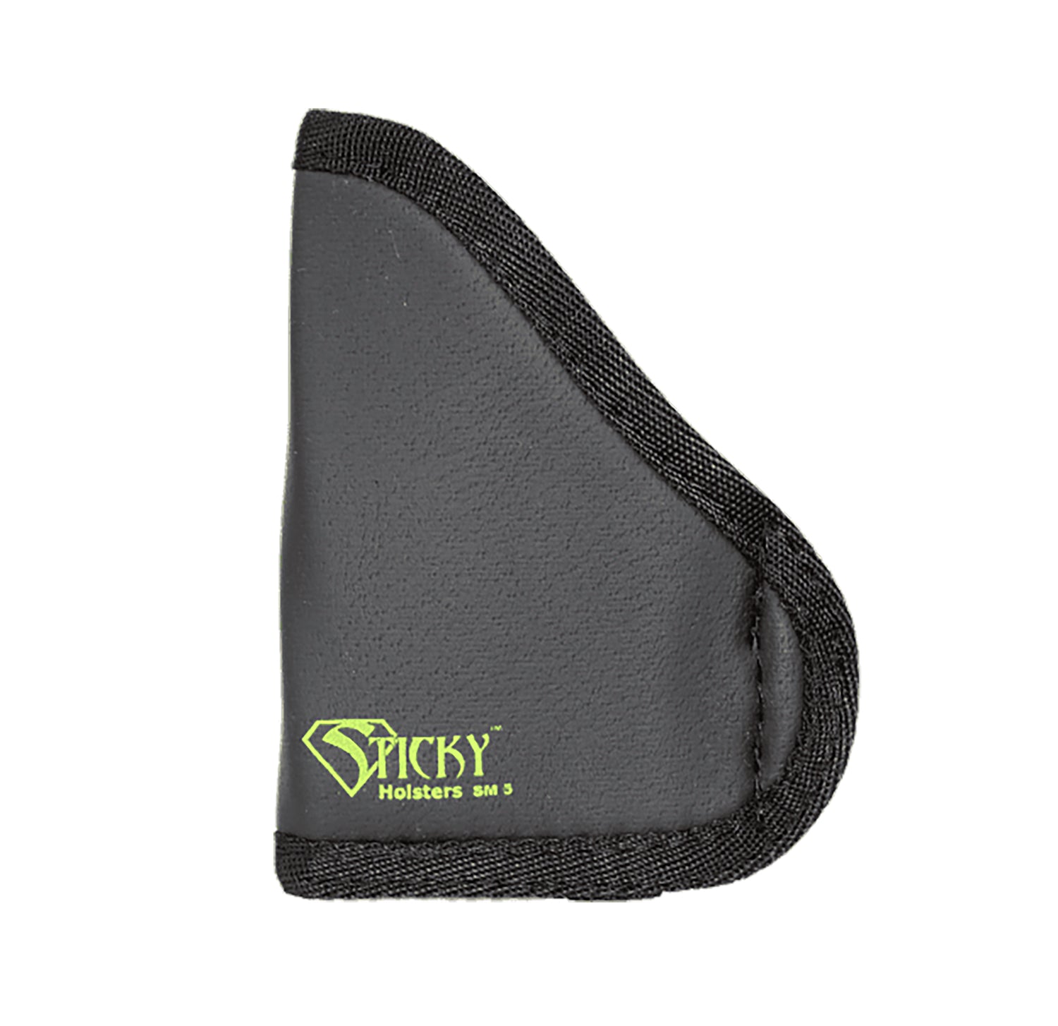 Sticky Holsters SM-5 IWB Size 5 Black Cordura Foam Holster Fits Glock 42 with Laser Sig P938 with Laser Right Hand