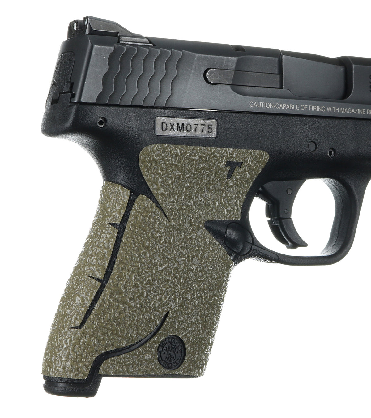 Talon Grips 705M Moss Rubber Adhesive Grip for S&W M&P Shield 9/40