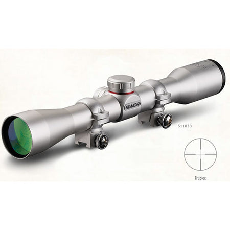 Simmons .22 Mag 4x32mm 1" Tube Silver Truplex Rifle Scope