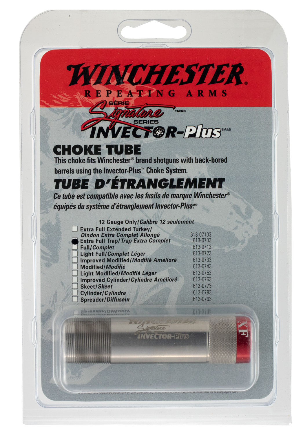 Winchester Invector Plus Signature 12 Gauge Modified Choke Tube 17-4 Stainless Steel