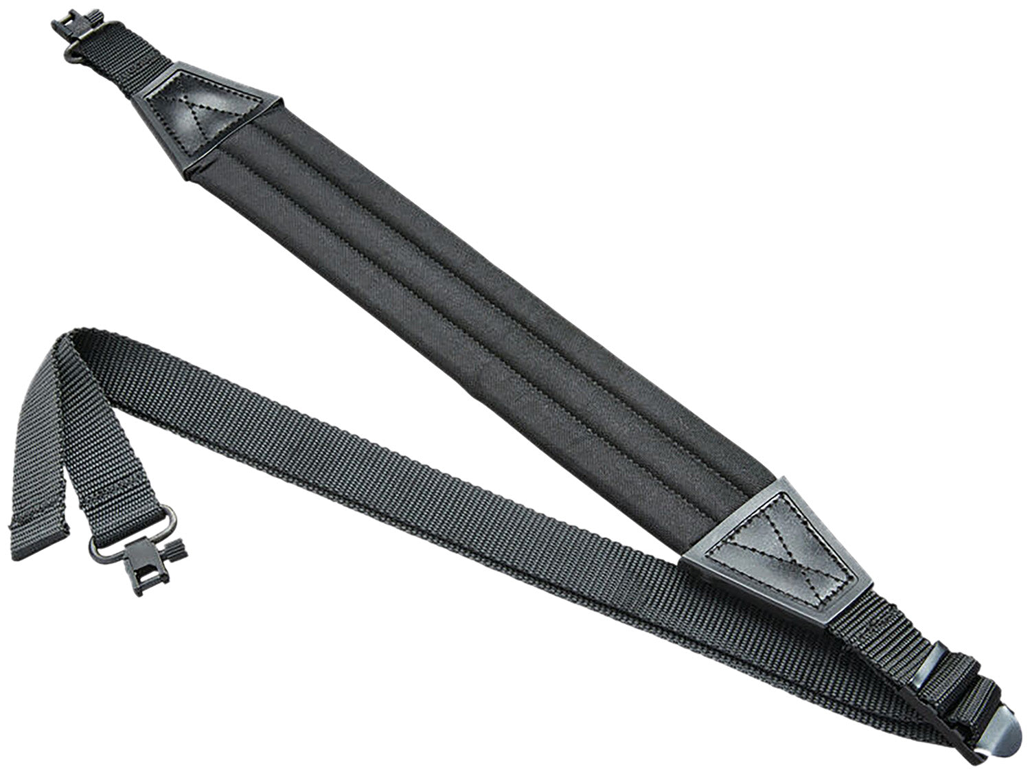 Butler Creek 26764 Ultra Rifle Sling Black Nylon 48" OAL Quilted Shoulder Pad