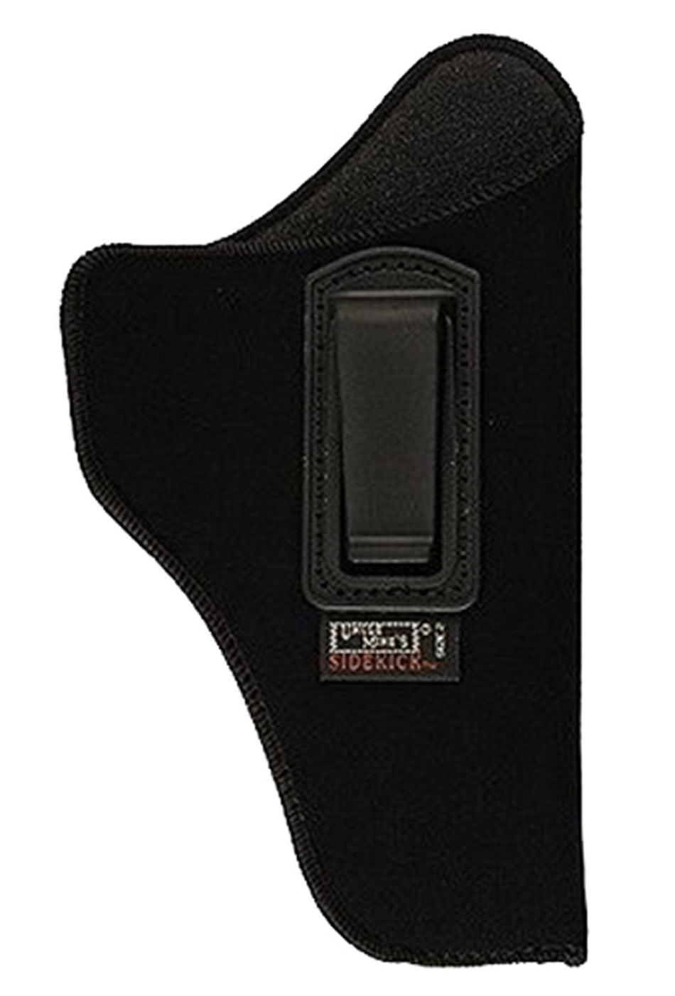 Uncle Mike's 89021 Inside the Pants IWB Holster Size 02 Black Suede-Like Belt Clip for Med DA Revolver 4" Barrel Right Hand