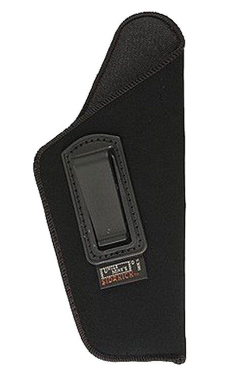 Uncle Mike's 89052 Inside the Pants IWB Holster Size 05 Black Suede-Like Belt Clip for Large Frame Pistol 4.5-5" Barrel Left Hand