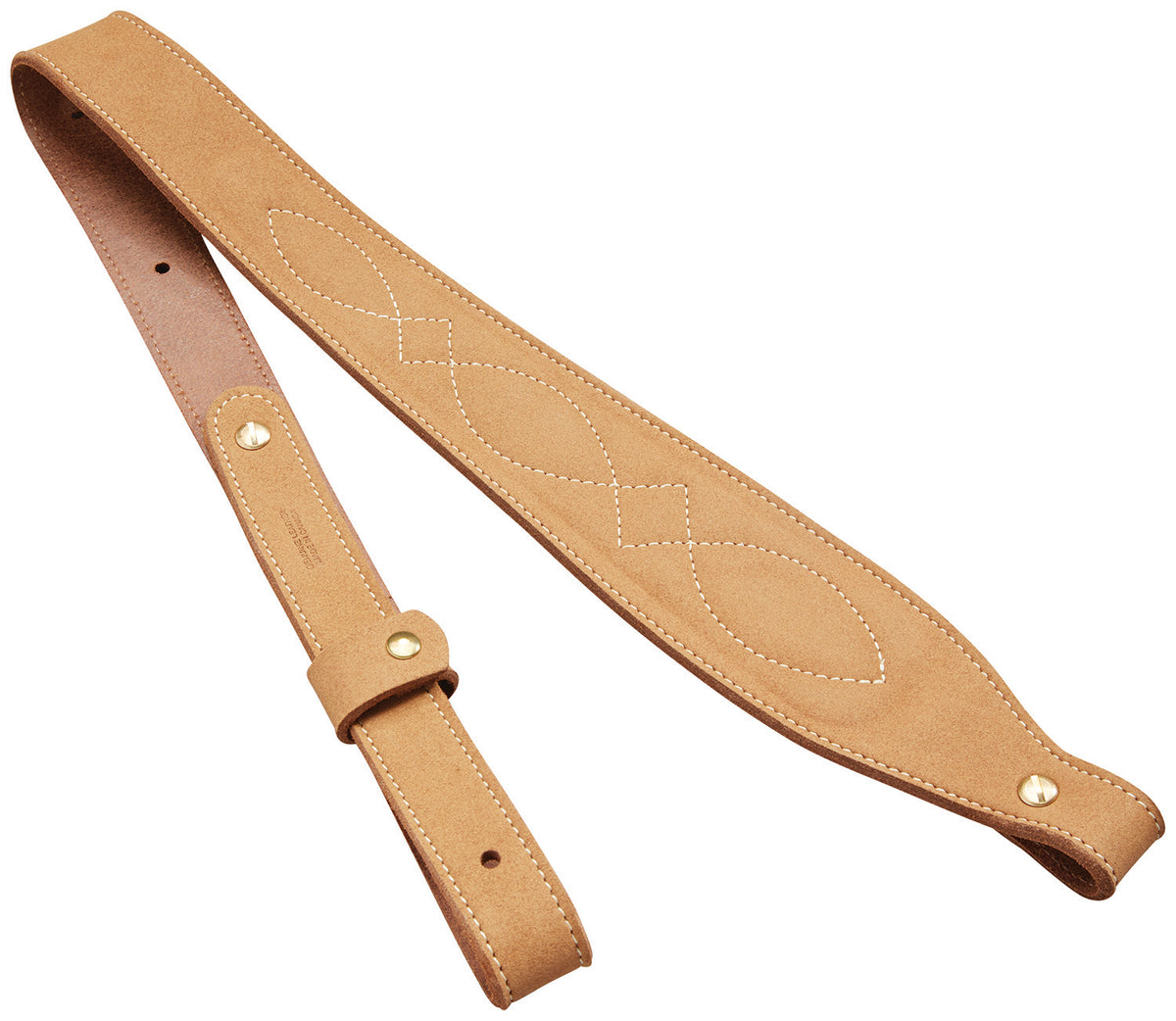 Butler Creek 26522 Cobra Padded Brown Suede Rifle Sling 1 Inch Wide