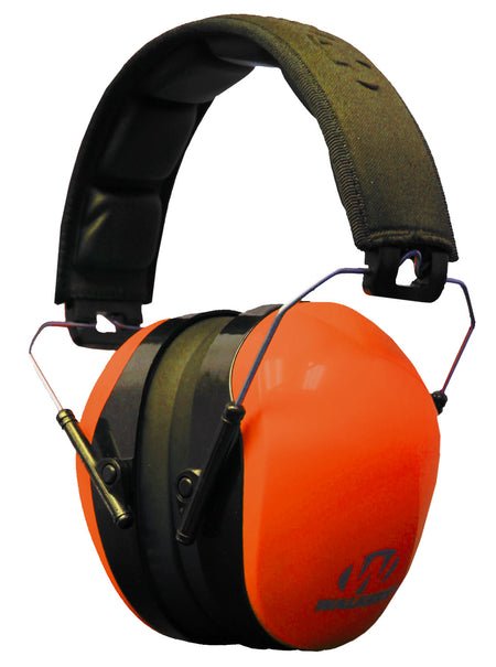 Walker's Advanced Protection Passive Muff 26dB Over-the-Head Blaze Orange/Black Polymer