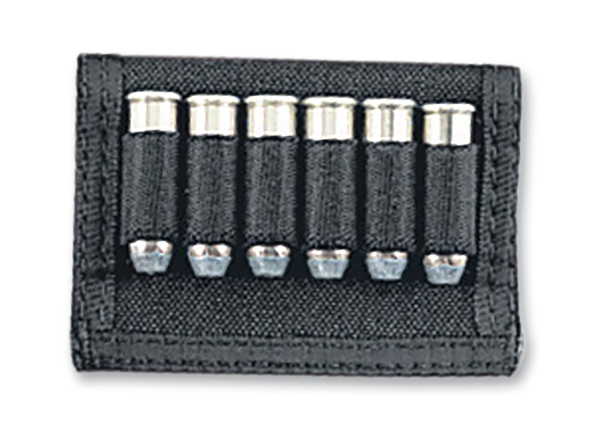Uncle Mike's 88401 Black Nylon Handgun Cartridge Slide 6rd 2.25" Belt