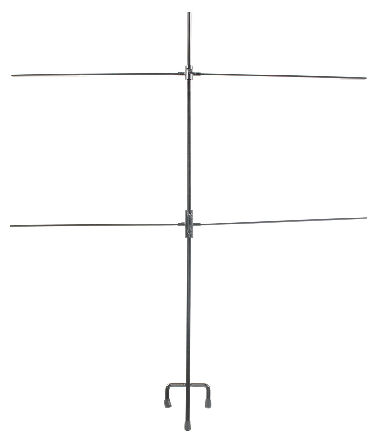 SME SMETGTST Double Paper Target Stand, Black Steel, Adjustable, Includes 8 Metal Clips