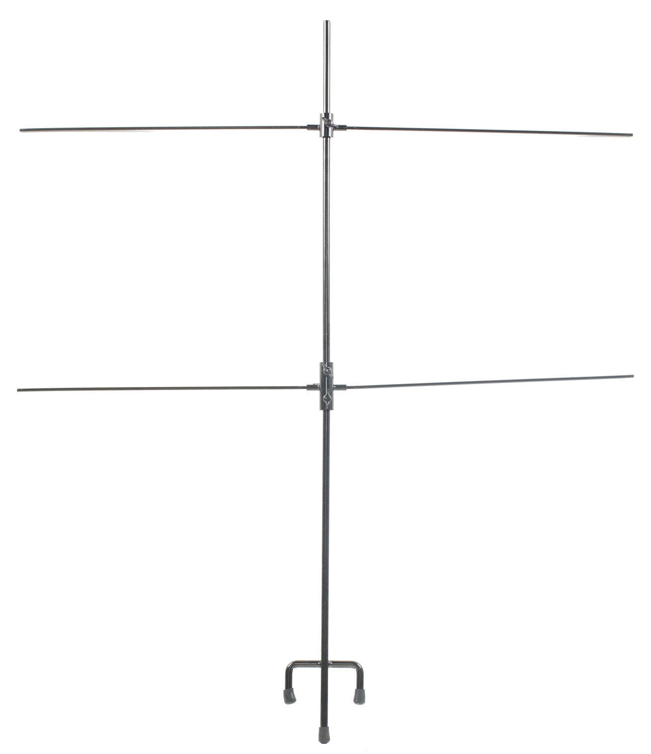 SME SMETGTST Double Paper Target Stand, Black Steel, Adjustable, Includes 8 Metal Clips