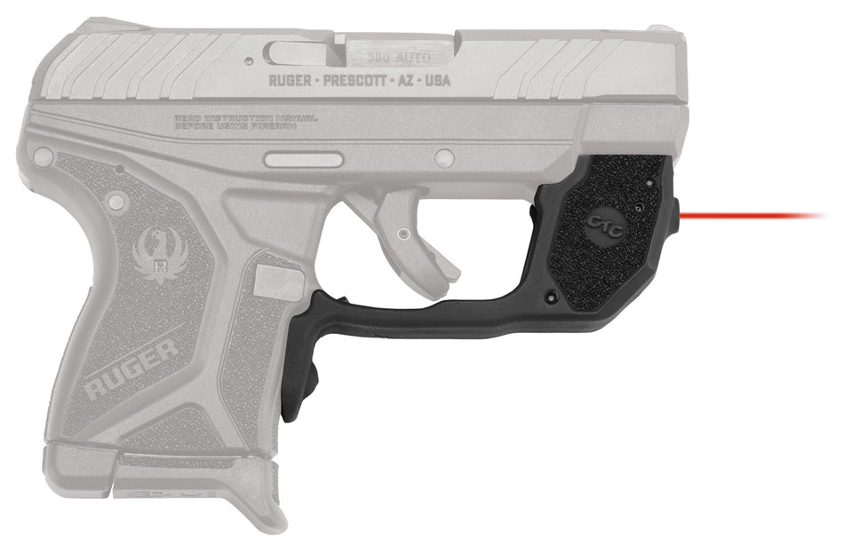 Crimson Trace 0173101 Laserguard for Ruger LCP II, Red Laser, Black Polymer