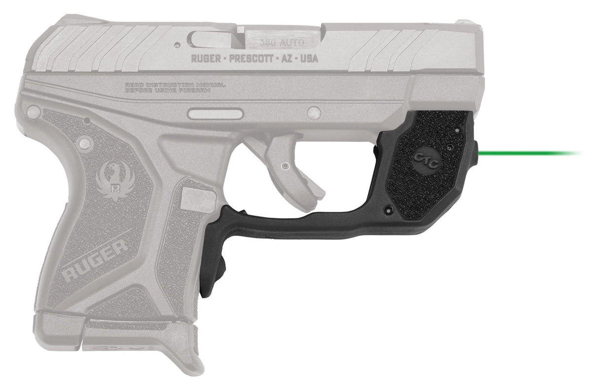 Crimson Trace 0173001 Laserguard for Ruger LCP II, Green Laser, Black Polymer