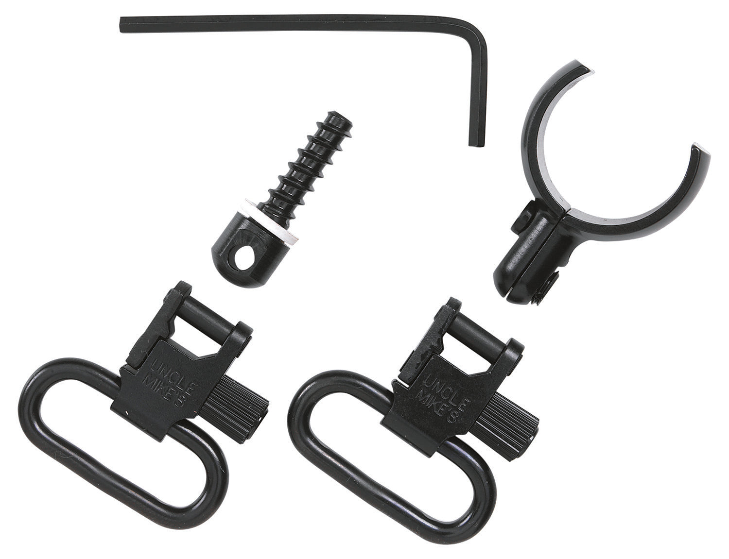 Uncle Mike's Magnum Band Swivel Set QD Blued 1 Inch for Winchester 101 201 12 Gauge