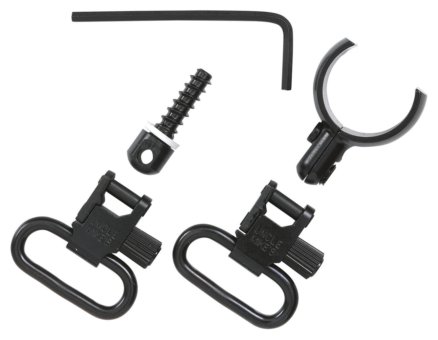 Uncle Mike's 15972 Magnum Band Swivel Set Blued Steel 1" Loop QD 115 SG-4 for Some 20 Gauge Shotguns