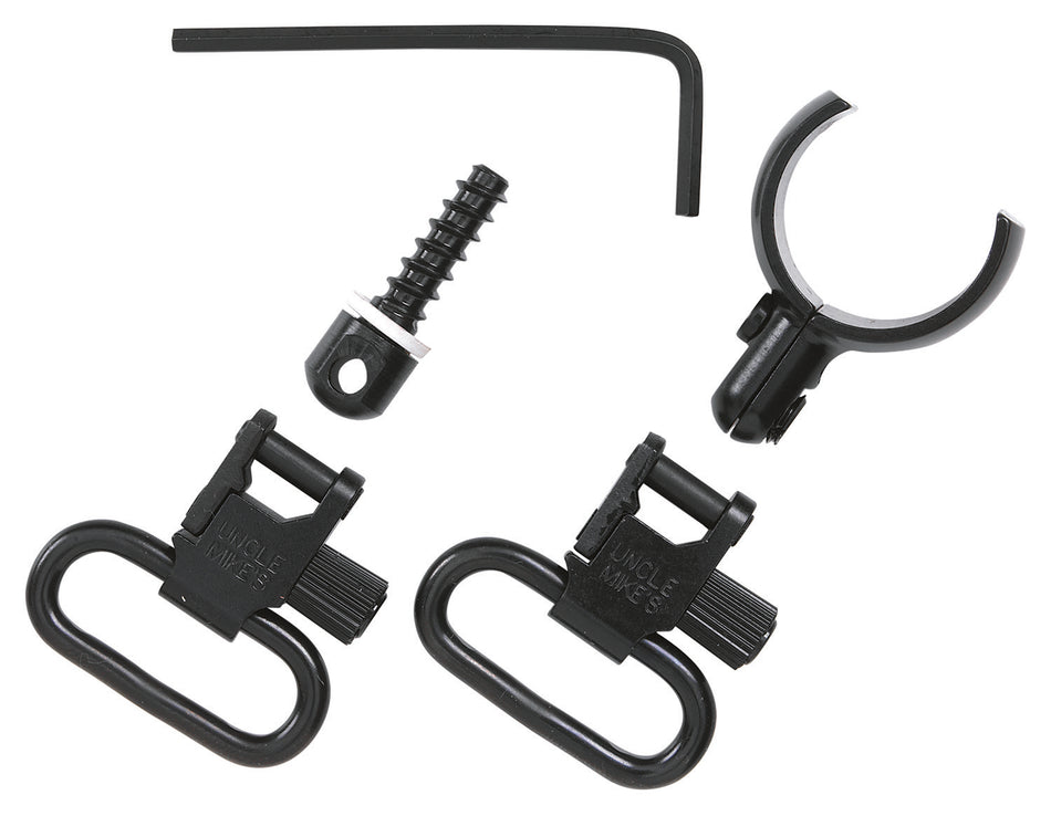 Uncle Mike's 15972 Magnum Band Swivel Set Blued Steel 1" Loop QD 115 SG-4 for Some 20 Gauge Shotguns