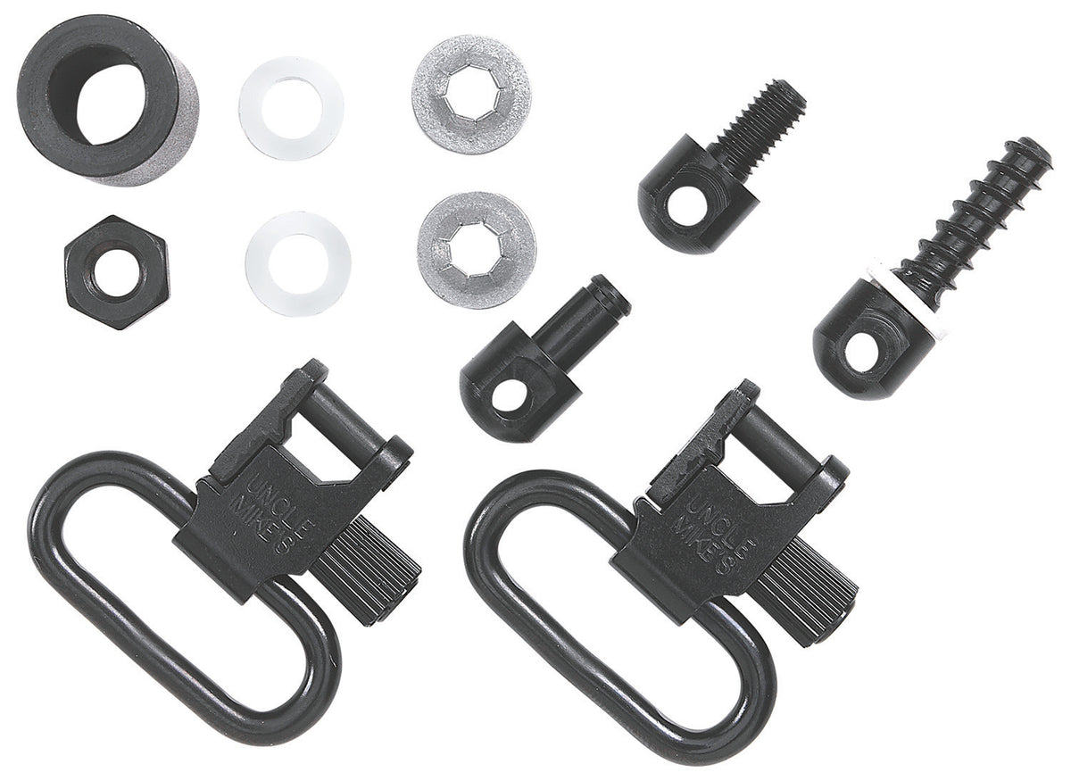 Uncle Mike's 12312 Super Swivel Quick Detach 115 MCS Blued 1" Loop for Most Pump and Auto Shotguns