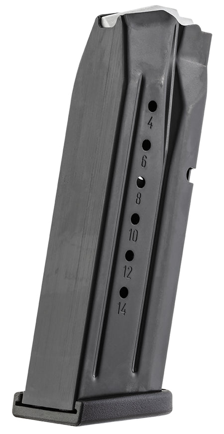 Smith & Wesson 3008590 M&P M2.0 Compact 15rd 9mm Luger Blued Steel Magazine