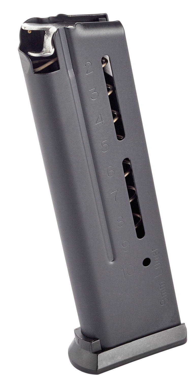 Wilson Combat 5009B ETM 10rd 9mm Luger Black Stainless Magazine for 1911 Elite Tactical