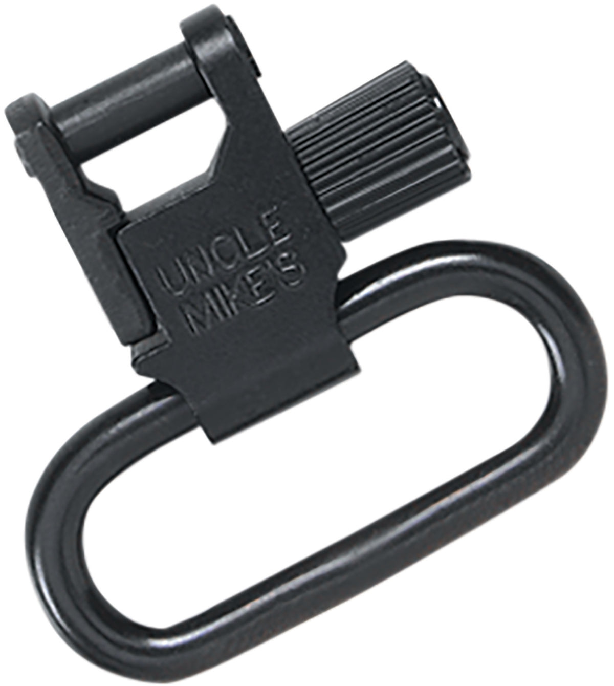 Uncle Mike's 14033 Super Swivel Quick Detach Tri-Lock Blued 1.25" Sling Loop for Rifles or Shotguns with QD Bases
