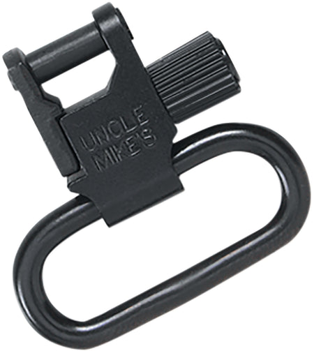 Uncle Mike's 14033 Super Swivel Quick Detach Tri-Lock Blued 1.25" Sling Loop for Rifles or Shotguns with QD Bases