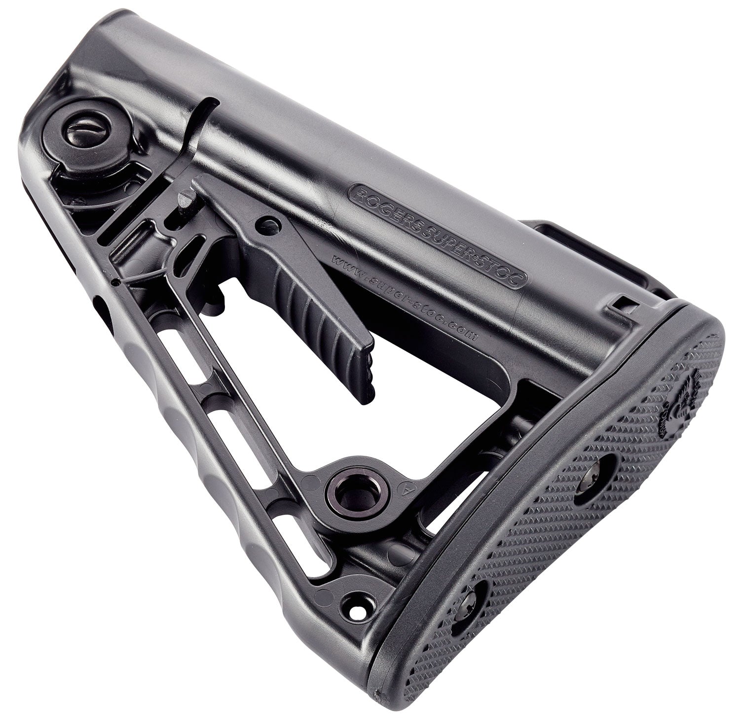 Wilson Combat Rogers Super-Stoc Collapsible Carbine Buttstock Black Synthetic for AR-15