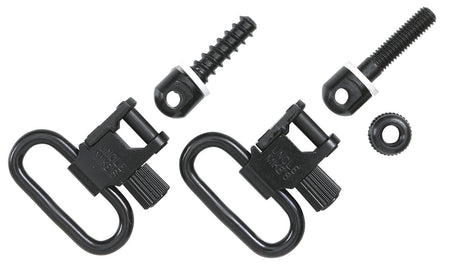 Uncle Mike's MO10022 Quick Detach Super Swivel 115 Tri-Lock Nickel Finish 1"