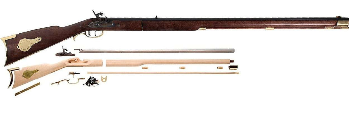 Traditions Deluxe Kentucky Percussion Rifle Kit .50 Cal 33.5" White Barrel - RBP