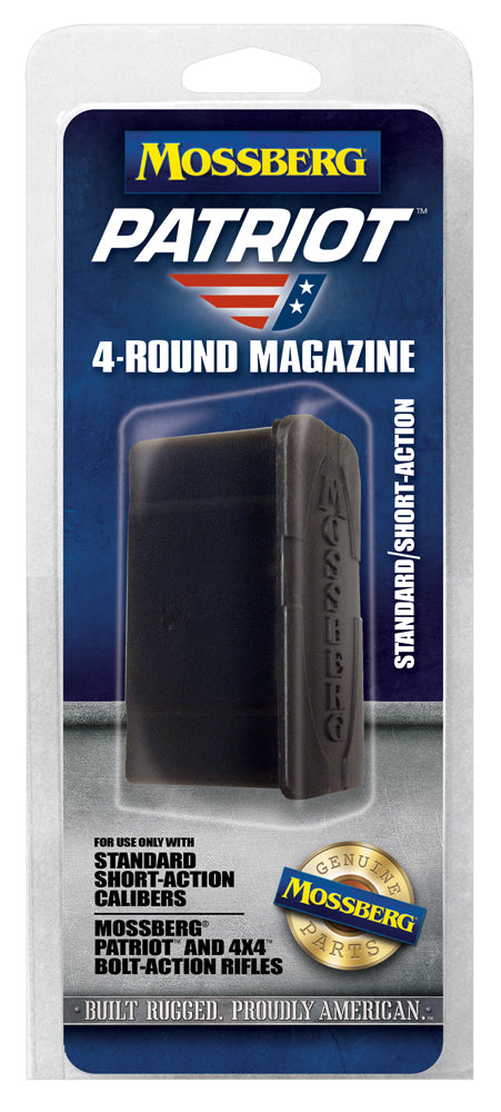 Mossberg 95347 Patriot Drop Box Magazine 5rd 6.5 Creedmoor/308 Win/7mm-08/243 Win Short Action Black