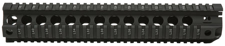BCM QRF 12" Free-Float Quad Rail Handguard Black Anodized AR-Platform