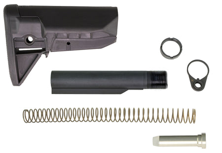 BCM Gunfighter Mod 0 SOPMOD Widebody Stock Kit Black AR-Platform