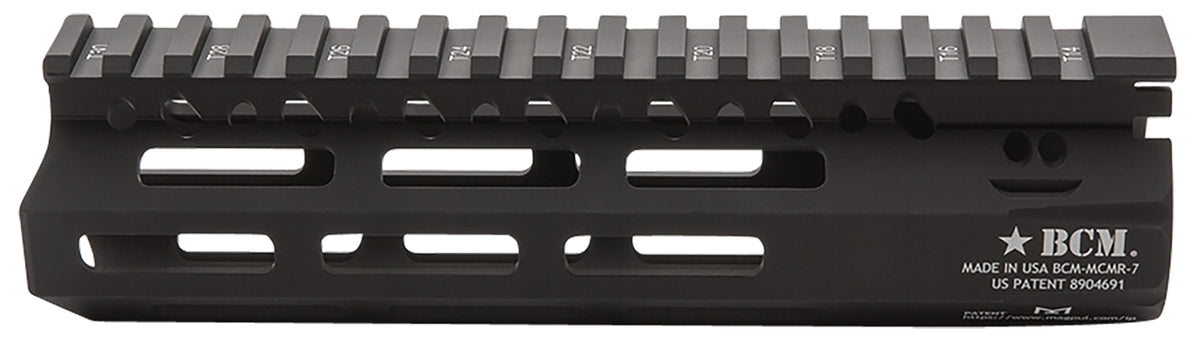 BCM MCMR 7" M-LOK Free-Float Handguard Black Anodized AR-Platform