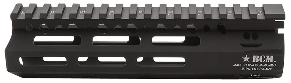 BCM MCMR 7" M-LOK Free-Float Handguard Black Anodized AR-Platform