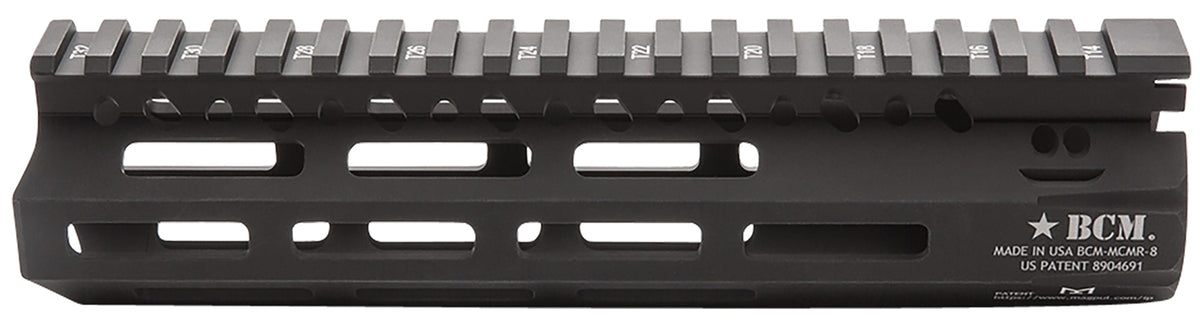 BCM MCMR 8" M-LOK Free-Float Handguard Black Anodized AR-Platform