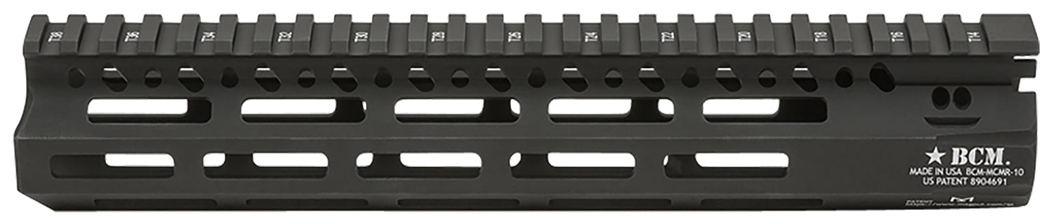 BCM MCMR 10" M-LOK Free-Float Handguard Black Anodized AR-Platform
