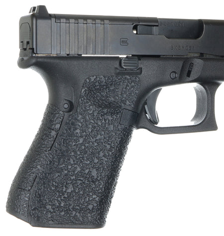 Talon Grips 382R Black Rubber Adhesive Grip for Glock Gen5 19/23/25/32/38/44 No Backstrap