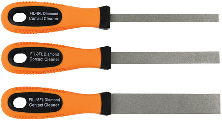 RamRodz 60022 Diamond-Coated Flat File Set Universal Firearm 9.25" Sm/Med/Lg 3-Pack