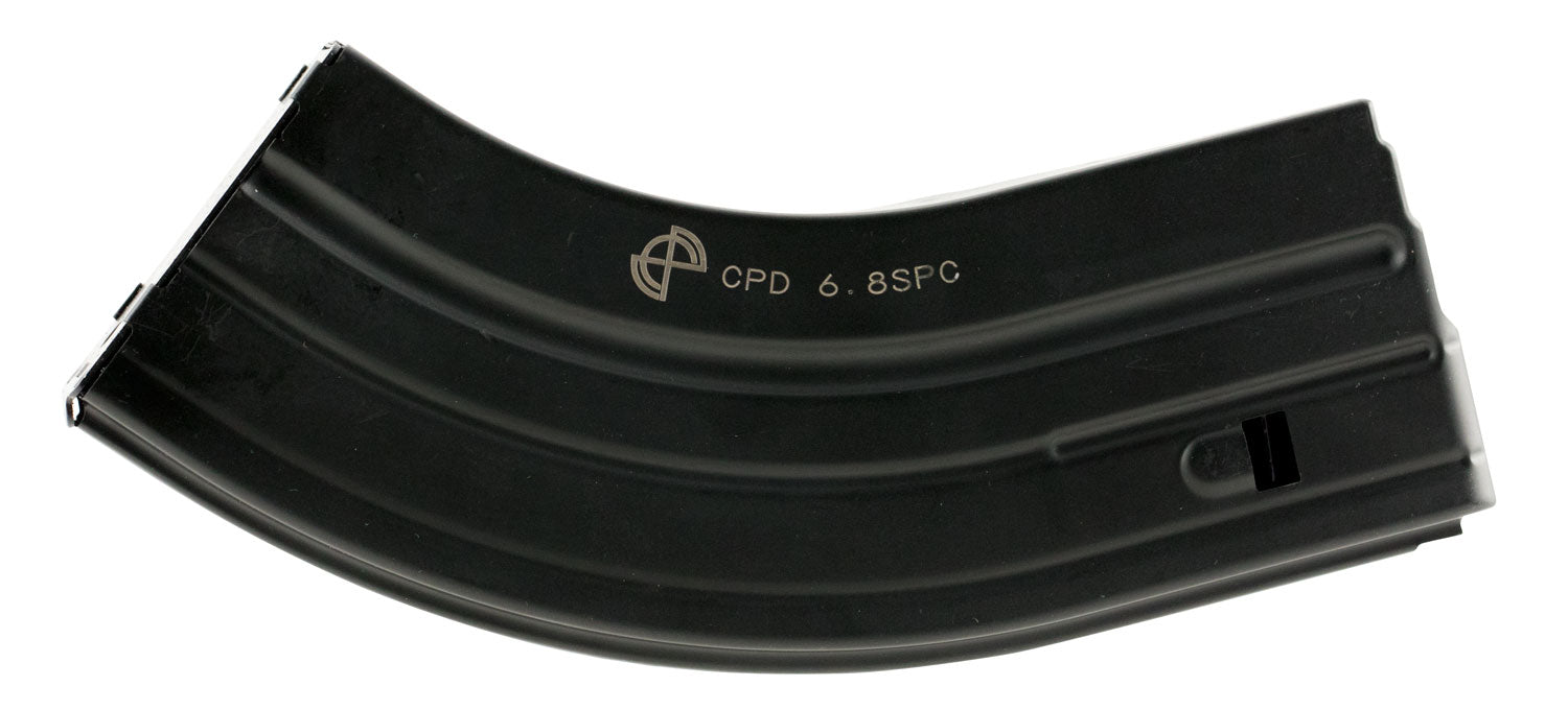 DuraMag SS 28-Round 22 Nosler/6.8 SPC AR-15 Magazine Black with Gray Follower Detachable
