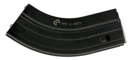DuraMag SS 28-Round 22 Nosler/6.8 SPC AR-15 Magazine Black with Gray Follower Detachable