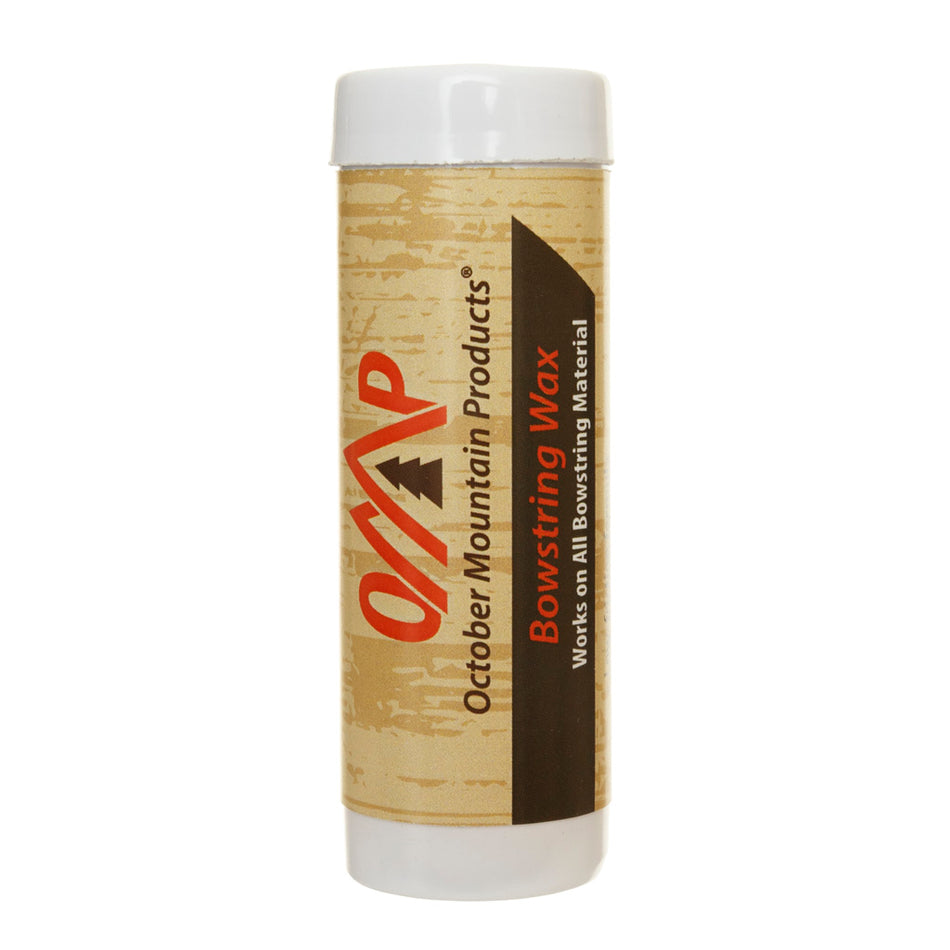 October Mountain Bowstring Wax Hunter Size 1 oz. with UV Protection