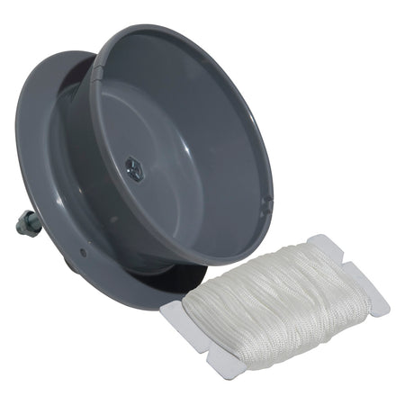 Fin Finder Bowfishing Drum Reel with 90 ft. Retrieval Line