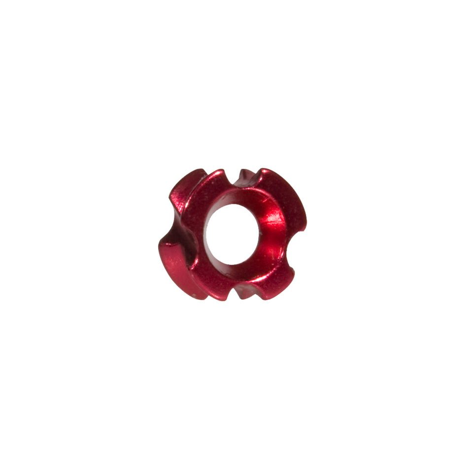 October Mountain TriView Peep Sight Red 1/8 in. Ultra-Light Aluminum
