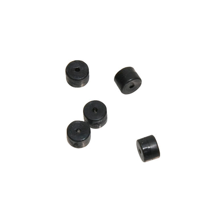 October Mountain Turbo Button 2.0 Black Bow String Speed Button 5 Pack