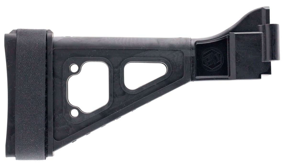 SB Tactical SBT01SB SBT Side-Folding Pistol Stabilizing Brace Black Synthetic 10.50" OAL for H&K UMP B&T APC