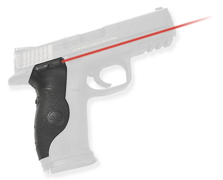 Crimson Trace LG-360 Lasergrips for S&W M&P Full-Size Pistol, Red Laser, Black Polymer