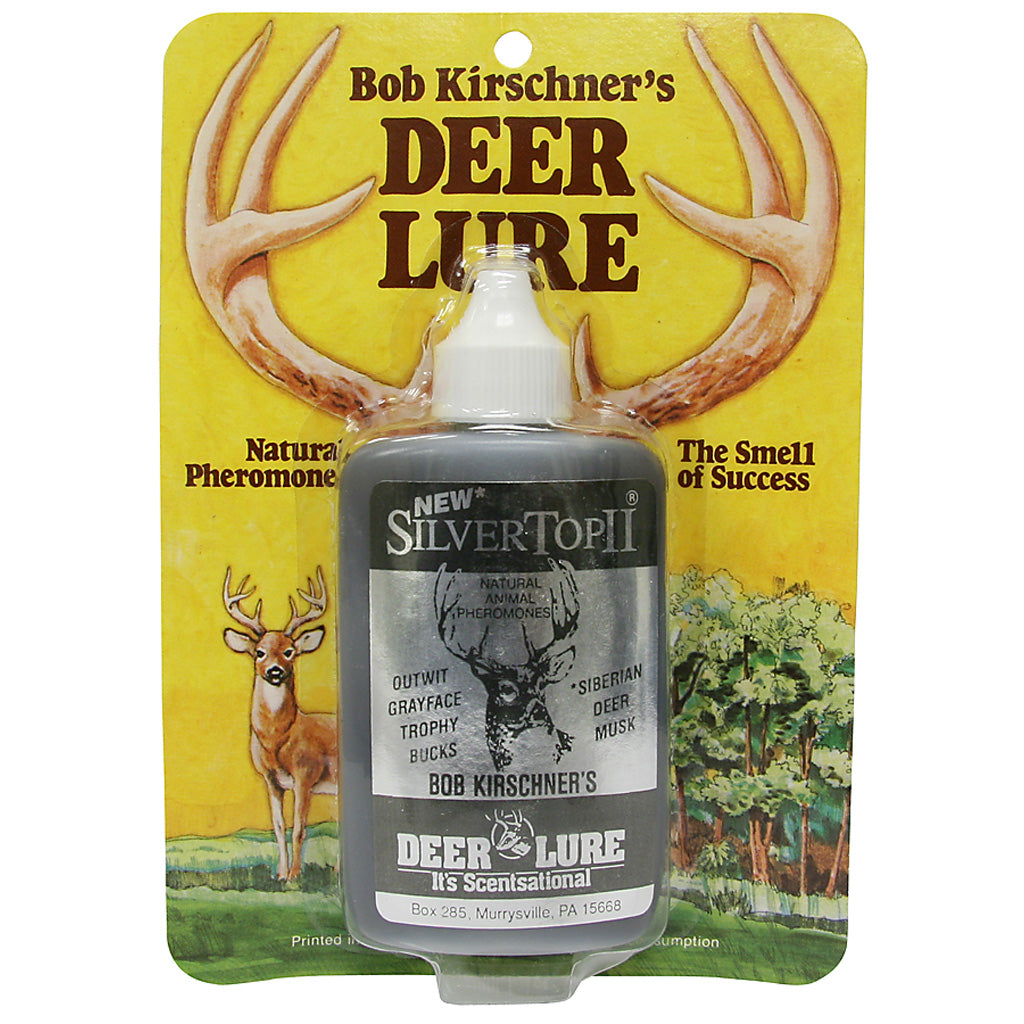 Kirschners SilverTop II Deer Lure with Pheromones and Musk 3 oz.