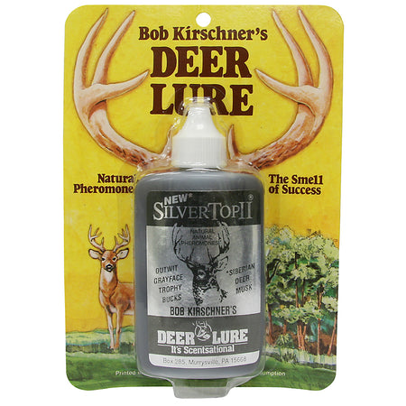 Kirschners SilverTop II Deer Lure with Pheromones and Musk 3 oz.