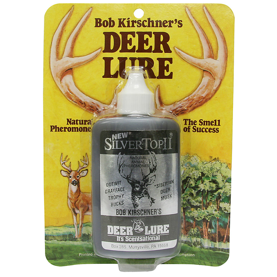 Kirschners SilverTop II Deer Lure with Pheromones and Musk 3 oz.