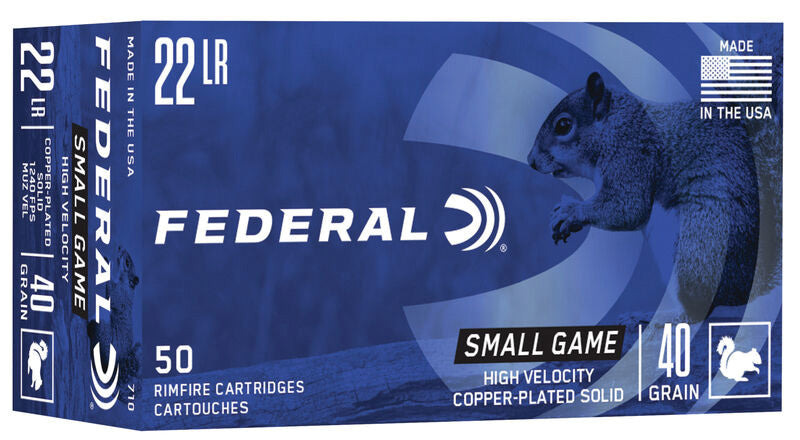 Federal  .22 Long Rifle 40 gr FMJ ammo