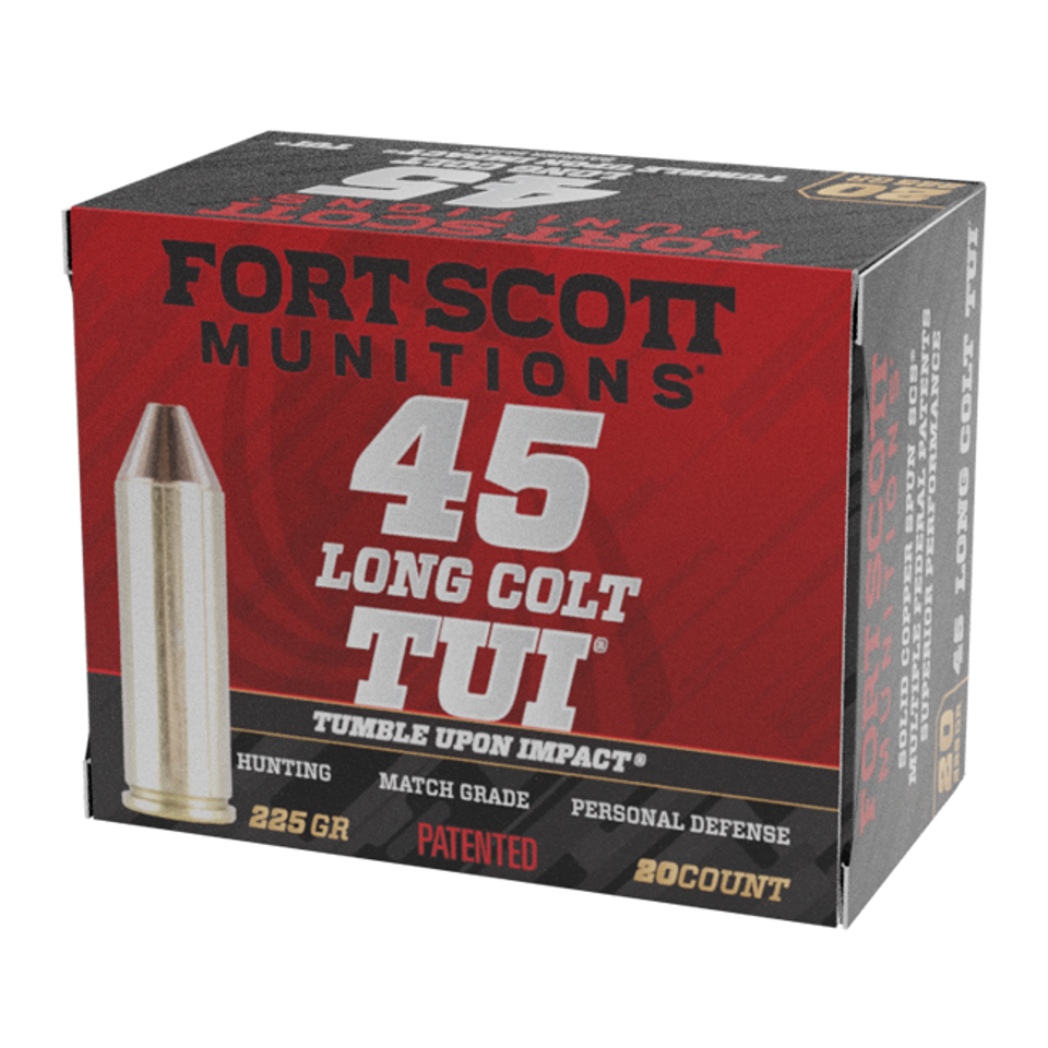 Fort Scott Munitions 45 Long Colt 225gr TUI Ammo